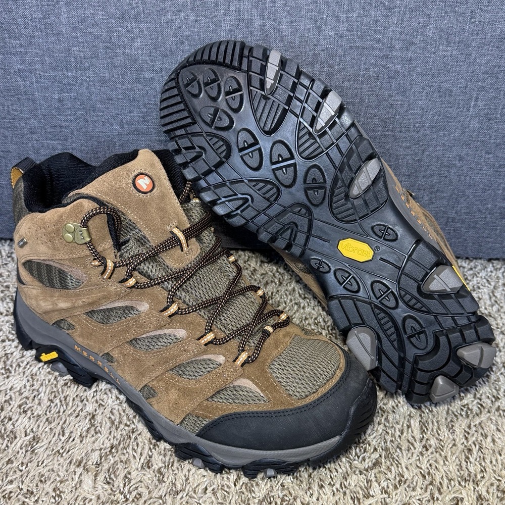 Merrell Moab 3 Mid WP Waterproof Men's Size 13 Hiking Boots Earth Brown NEW
